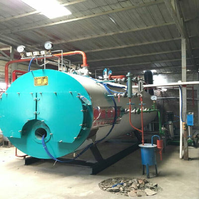 500 किलोग्राम डीजल इलेक्ट्रिक गैस स्टीम बॉयलर हीटिंग के लिए उच्च सुरक्षा स्तर
