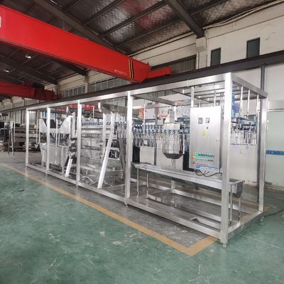 600 बीपीएच पोल्ट्री स्लैटर मशीन उच्च प्रदर्शन चिकन प्रसंस्करण उपकरण