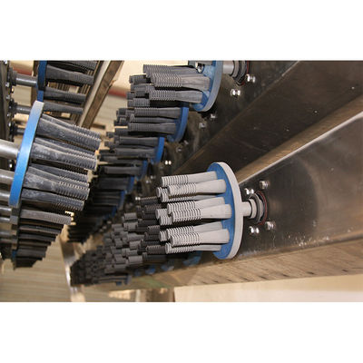 एसएस 304 स्वचालित कत्लेआम मशीन चिकन पल्किंग मशीन 300bph - 12000bph