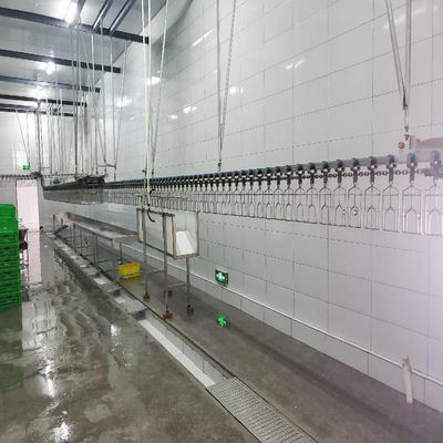 पोल्ट्री प्रसंस्करण के लिए स्टेनलेस स्टील चिकन कत्लेआम लाइन मशीन समाधान