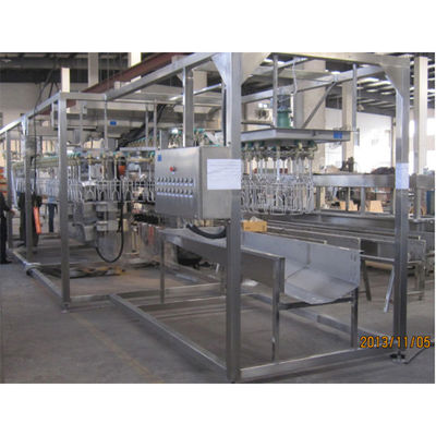 300-500 चिकन/घंटा स्वचालित कत्लेआम मशीन हलाल चिकन कत्लेआम उपकरण